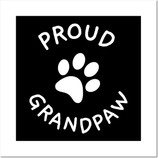 Funny Dog Grandpa Grandpaw Posters and Art